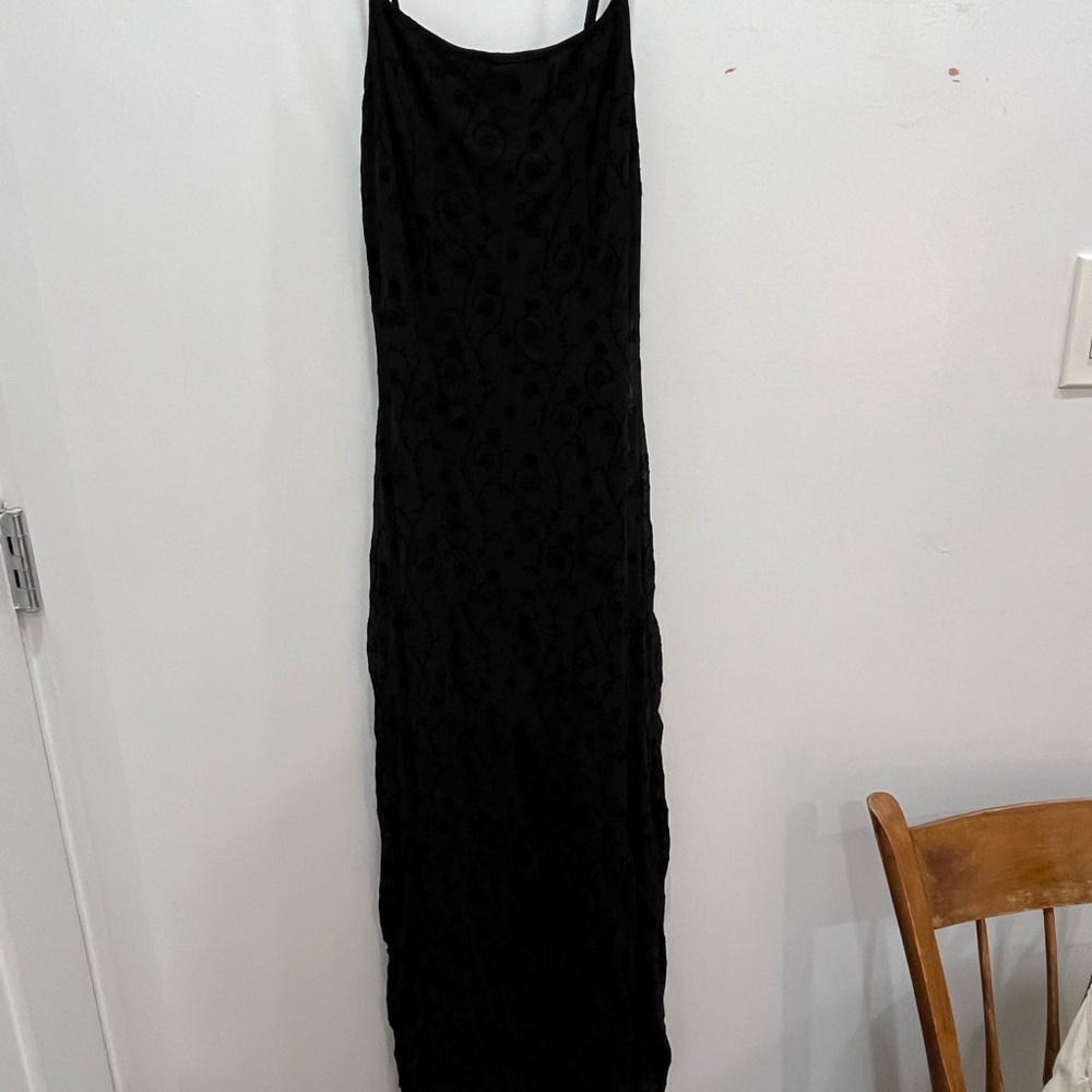 Motel Rocks Black Maxi Dress